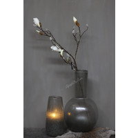STILL bol vaas Dew grey bubbles 43 cm