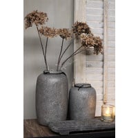 Stenen vaas / fles kruik Earth 31 cm