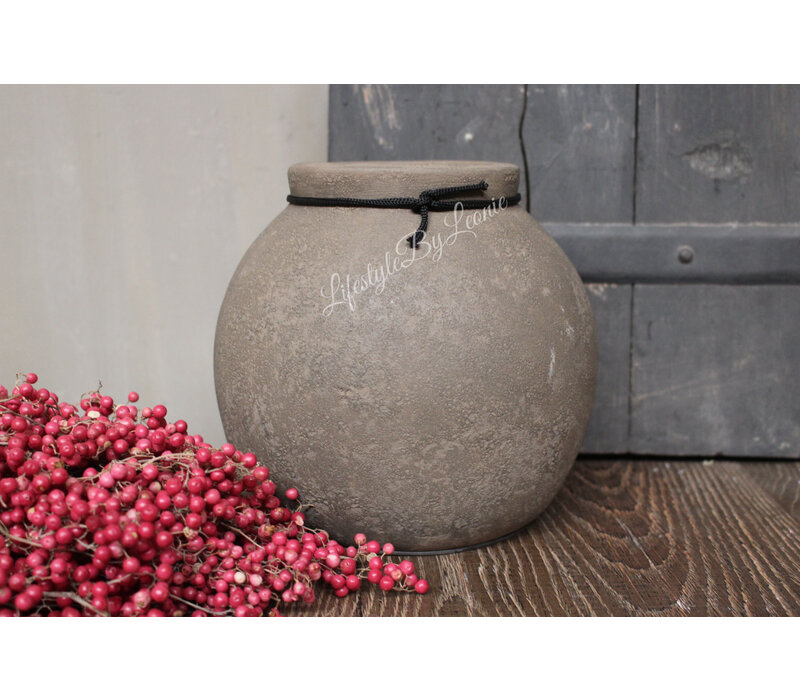 STILL ronde kruik Kendal leem 18 cm