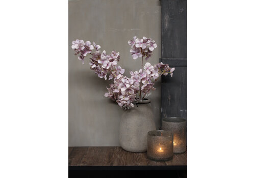 STILL ronde smalle hoge pot Old Grey 35 cm