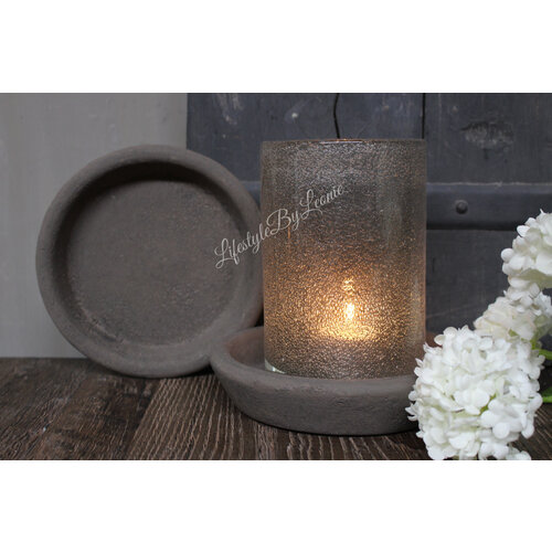 STILL stenen plate Leem 15 cm 