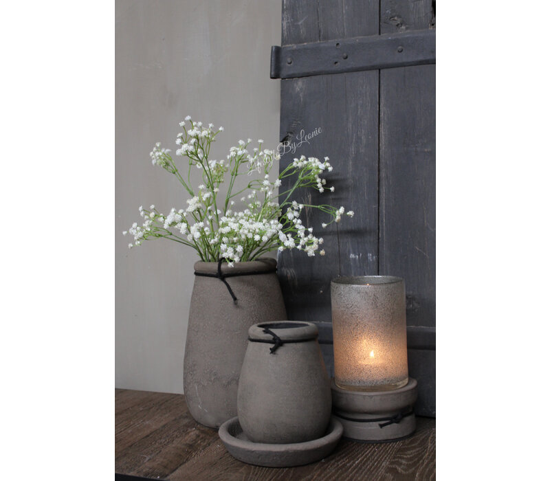 STILL ronde smalle hoge pot Leem 24 cm