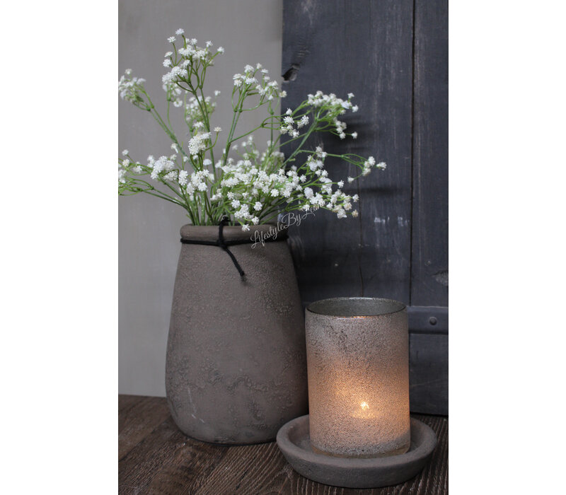 STILL ronde smalle hoge pot Leem 24 cm