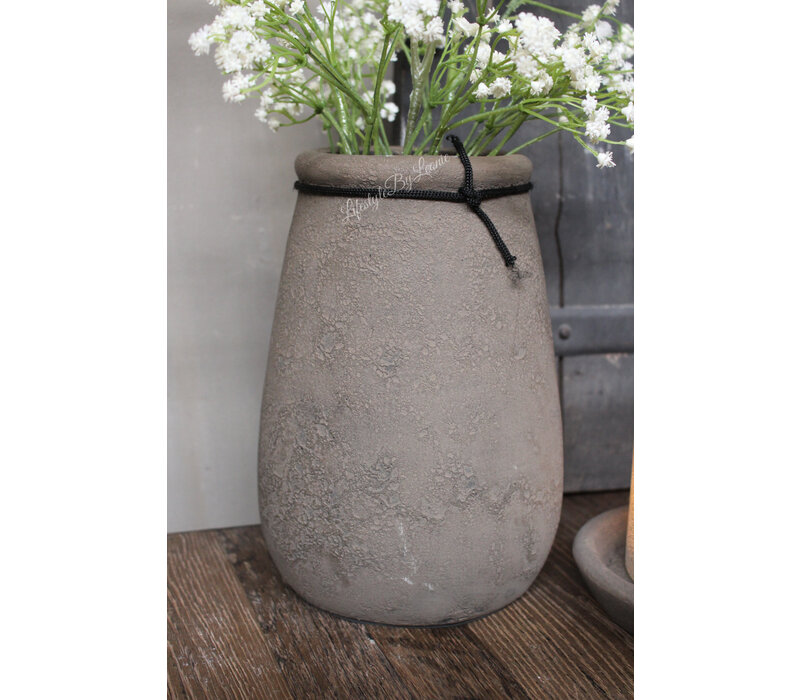 STILL ronde smalle hoge pot Leem 24 cm
