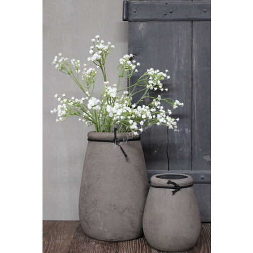 STILL ronde smalle hoge pot Leem 14 cm 