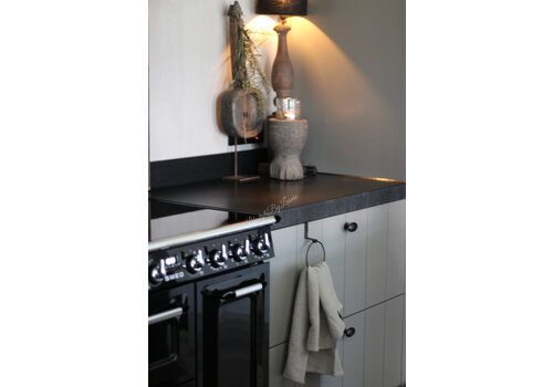 Smeedijzeren handdoek ring 10 cm