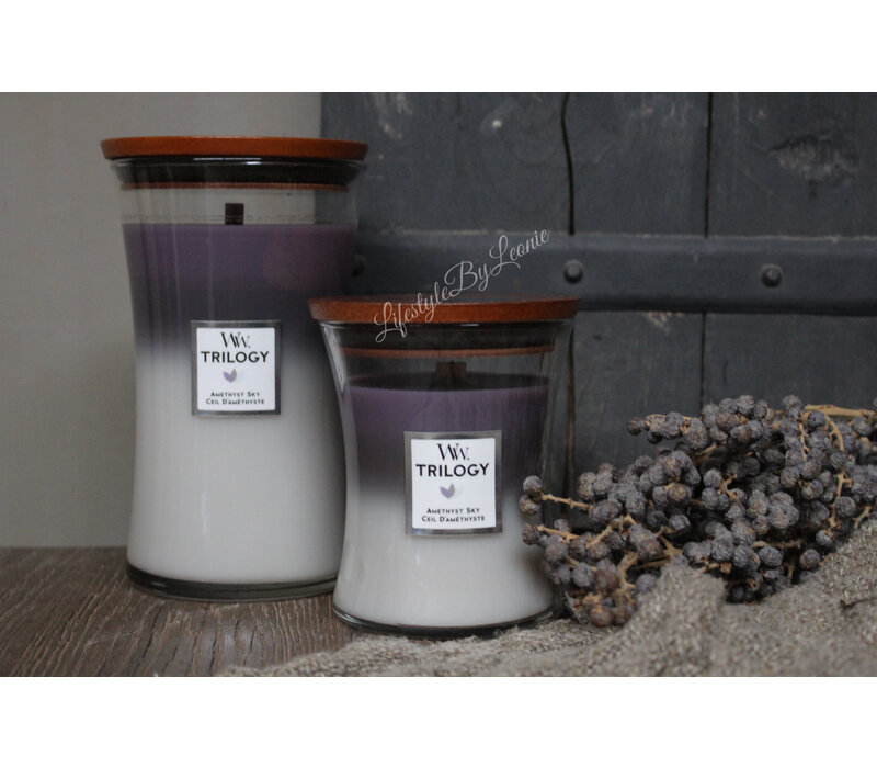 WoodWick Amethyst sky trilogy medium