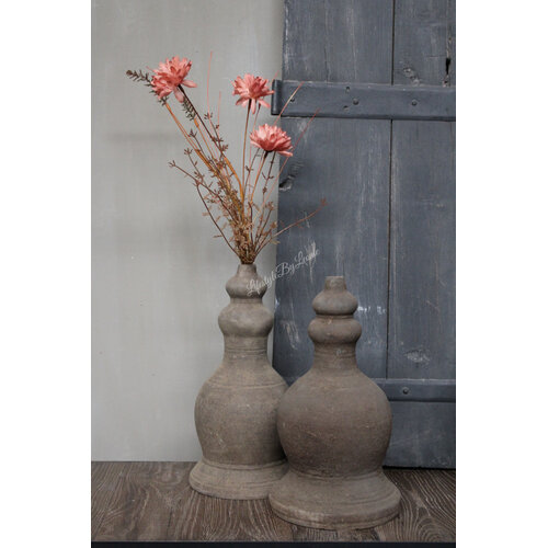 Namaak tak Field flower chrysant Koraal 60 cm 