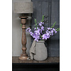 Hoge smalle baluster lampvoet naturel 70 cm