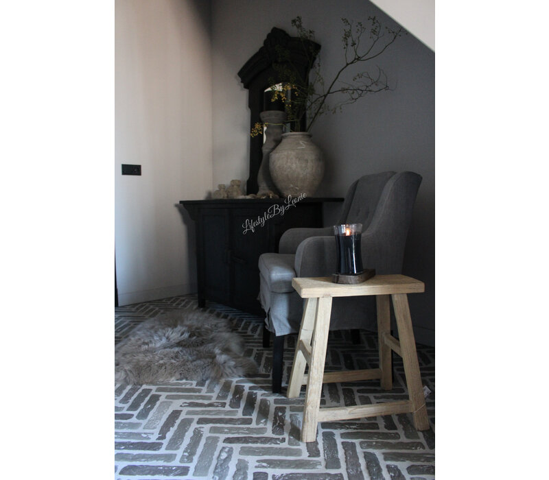 (eetkamer) Stoel Tess grey linnen