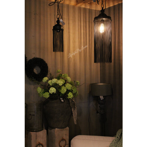 Hanglamp met kettingen Clairy 38 x 13 cm 