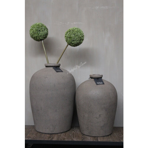 STILL hoge bol kruik Leem 35 x 25cm 