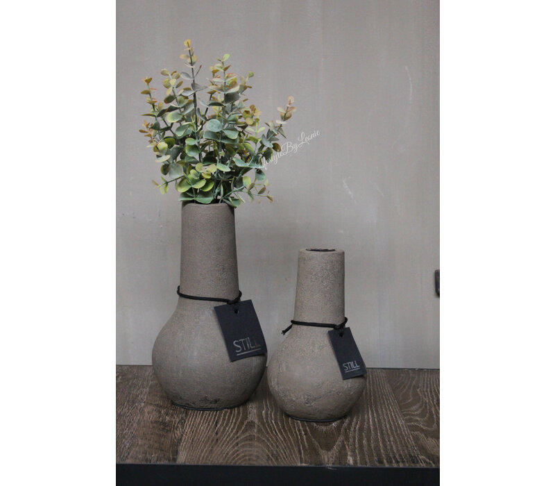 STILL organic vase Leem 18 cm