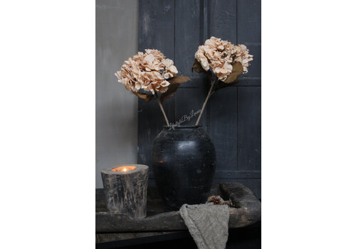 Brynxz Brynxz zijden hortensia Soft beige 45 cm