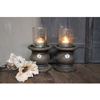 Brynxz candleholder Basic Brown 14 cm