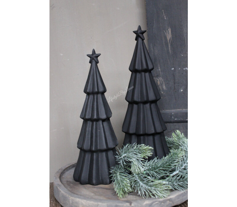 Tree mat dark grey 28 cm