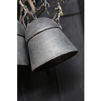 Zinken Bell/klok hanger 16 cm