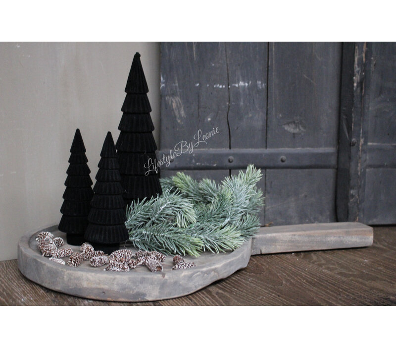 Velvet tree black 16 cm