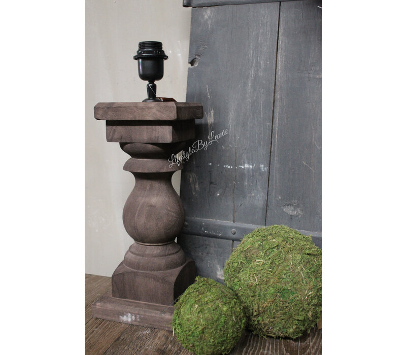 Baluster lampvoet Umber 45 cm