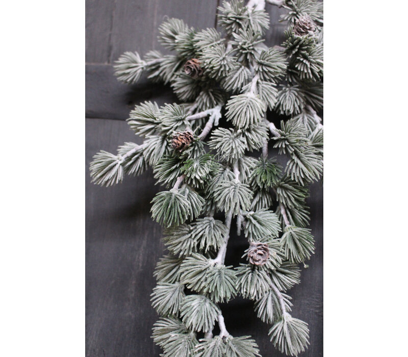 Namaak kerstfestoen Cedar + Pinecones 50 cm