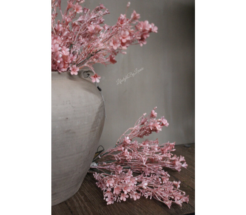 PTMD namaak bosje pink flower 37 cm