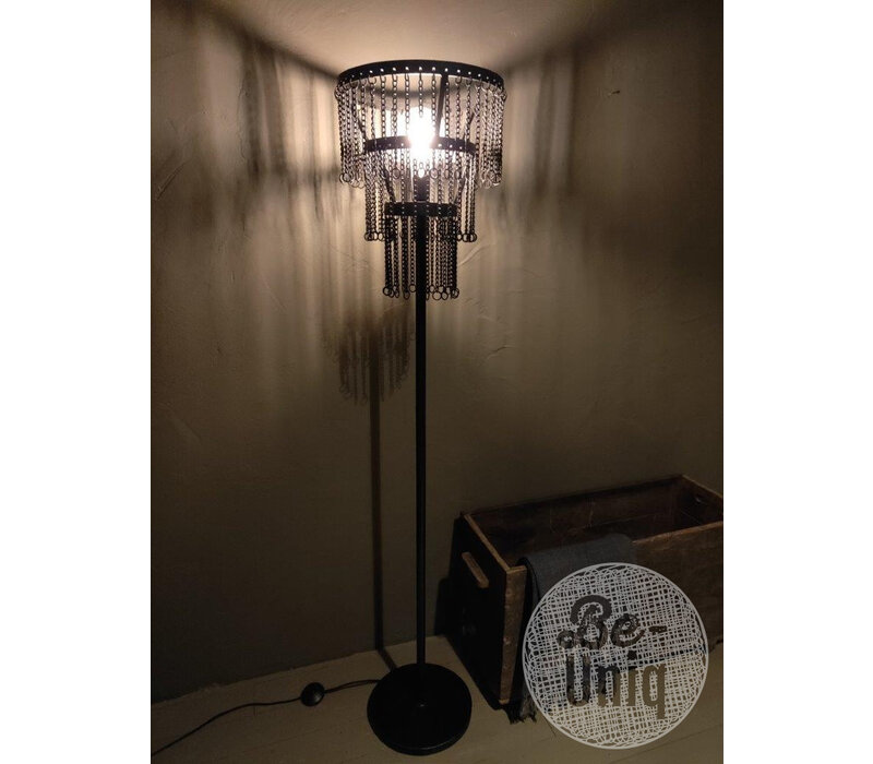 IJzeren vloerlamp Katie 150 cm