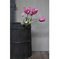 Namaak boeket Tulpen soft purple 48 cm