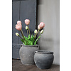 Namaak boeket Tulpen light pink 44 cm