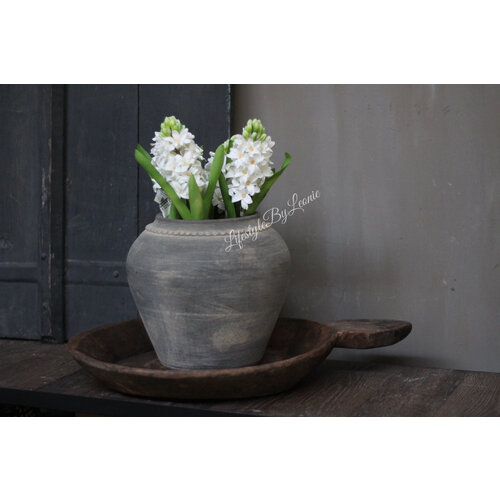 Namaak bloeiende Hyacinth white 35 cm 