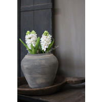 Namaak bloeiende Hyacinth white 35 cm