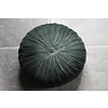 Rond velvet kussen Mountain green 40 cm