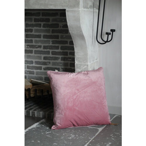 Velvet kussen Dusty rose 60 x 60 cm 