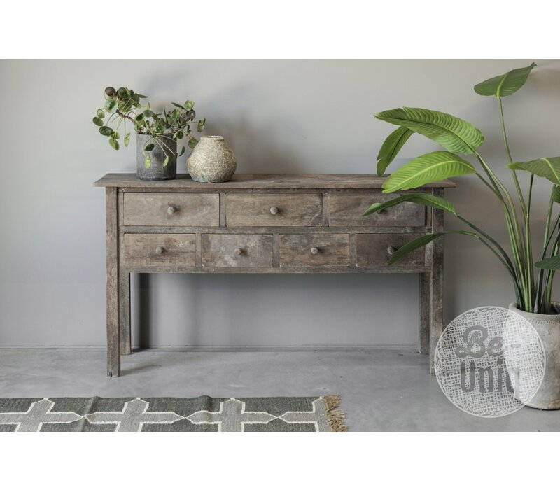 Side table met lades Island collectie 160 x 90 cm