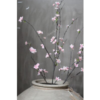 Zijden tak Blossom sakura Light pink 115 cm