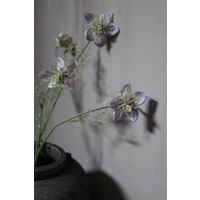 Namaak Nigella tak Light purple 63 cm