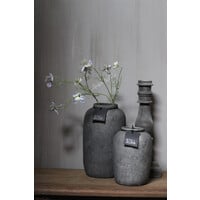 Stenen vaas / fles kruik Earth 31 cm