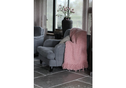 Wollig plaid Soft pink 170 cm Wollig plaid Soft pink 170 cm