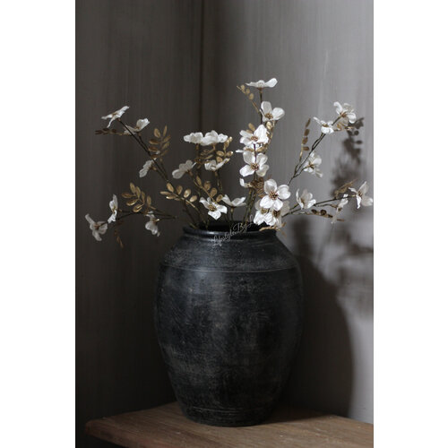 Namaak tak Cornus crème / gold 60 cm 
