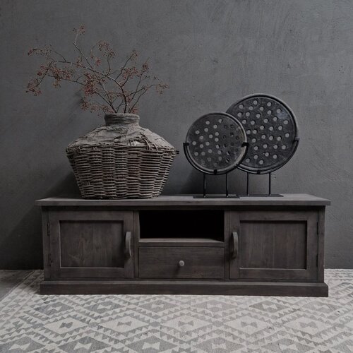 TV-meubel Antique grey 160 cm 