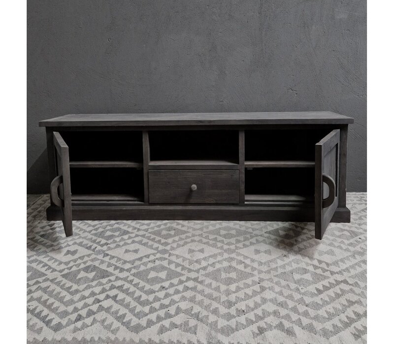 TV-meubel Antique grey 160 cm