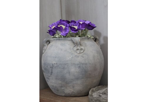 Zijden Anemoon lavendel paars 36 cm