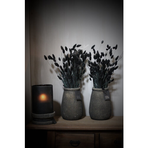 STILL ronde smalle hoge pot Brown/gold 25 cm 