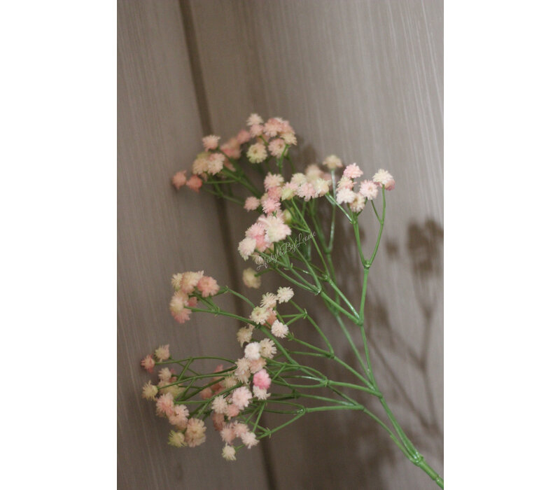 Namaak tak Gipskruid roze 66 cm