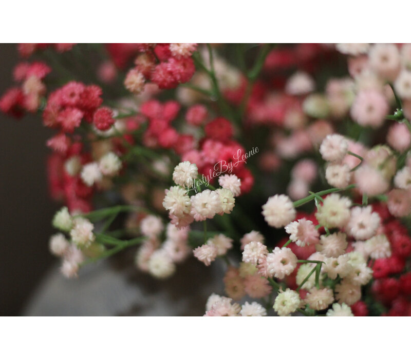Namaak tak Gipskruid roze 66 cm