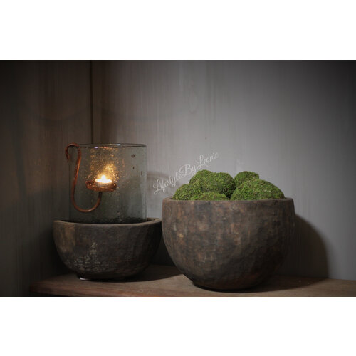 Groene mosbal 15 cm 