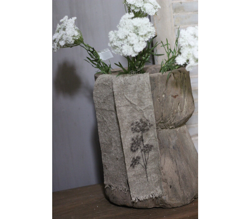 Shabby lint met berenklauw 100 cm