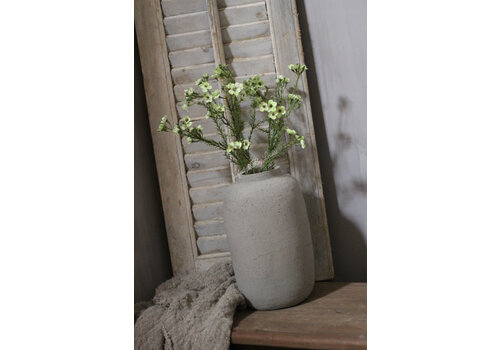 Zijden Wax flower Green 65 cm