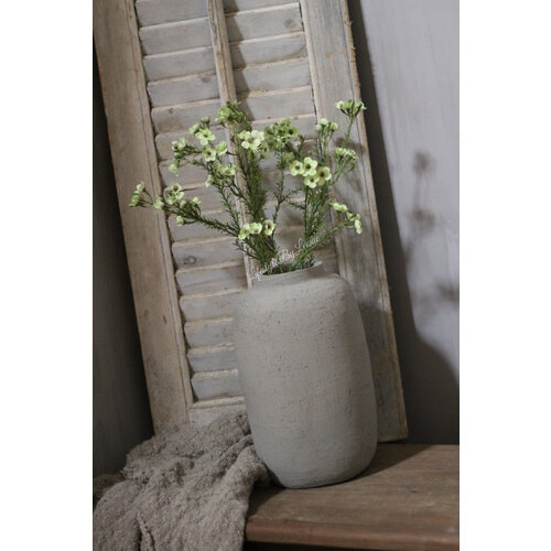 Zijden Wax flower Green 65 cm 