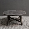 Salontafel round Antique grey 100 cm