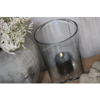 Windlicht Suus vierkant en rond 30 cm met S-haak